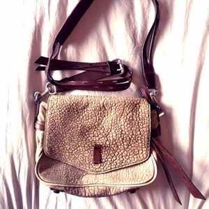 Pebbled Leather Crossbody Bag